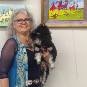 Carla Strozzieri partecipa nel gruppo "Artworks Collective" mostra d'arte presso Ambler, PA.