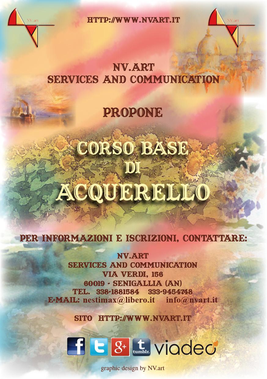 CORSI BASE DI ACQUERELLO