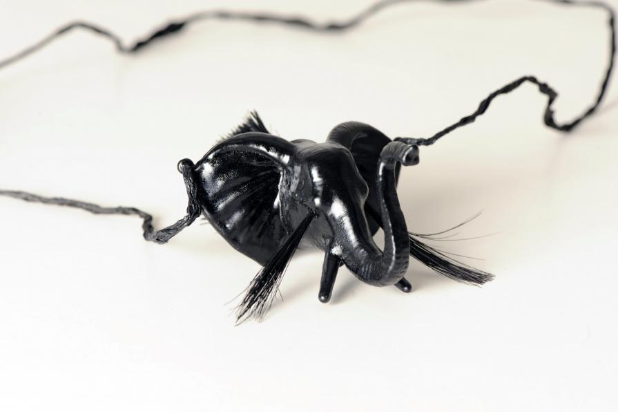 Elephant's eye lashes ( necklace)