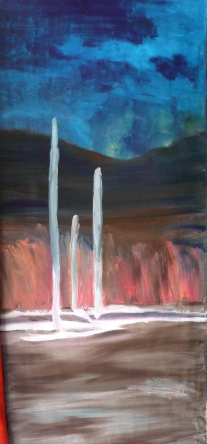 La città d'ombra - Pannello I