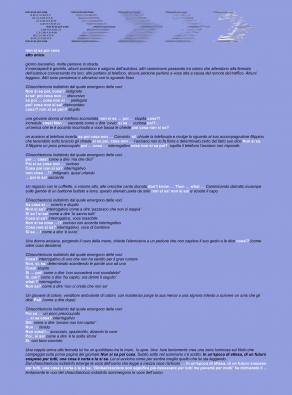 atto unico - non si sa poi cosa