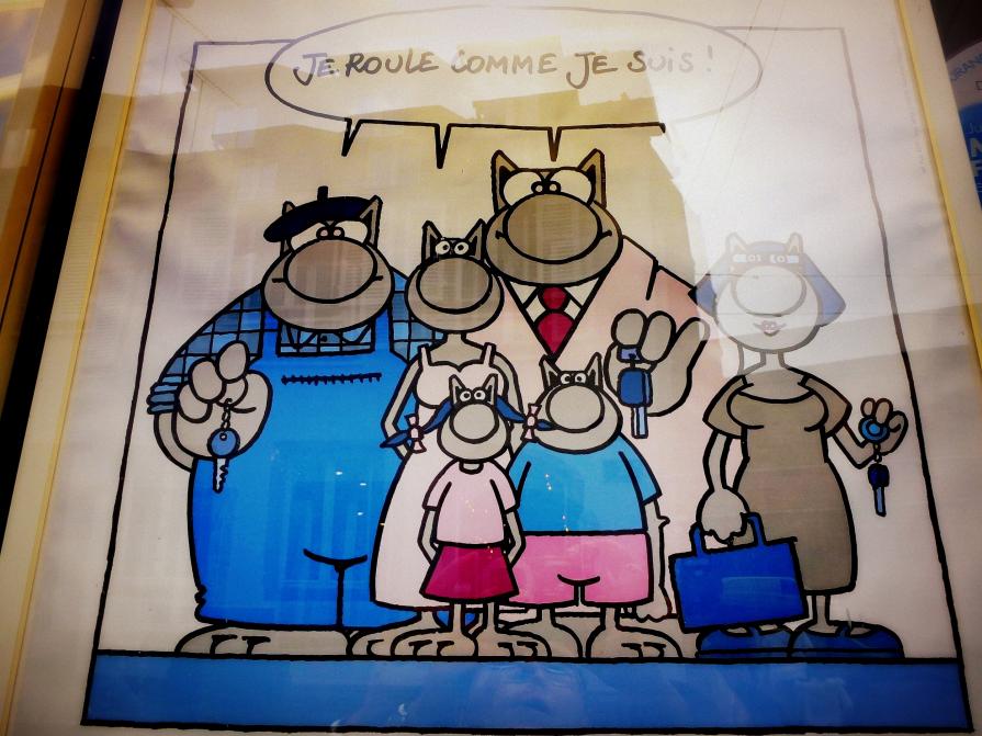 Je roule comme je suis !