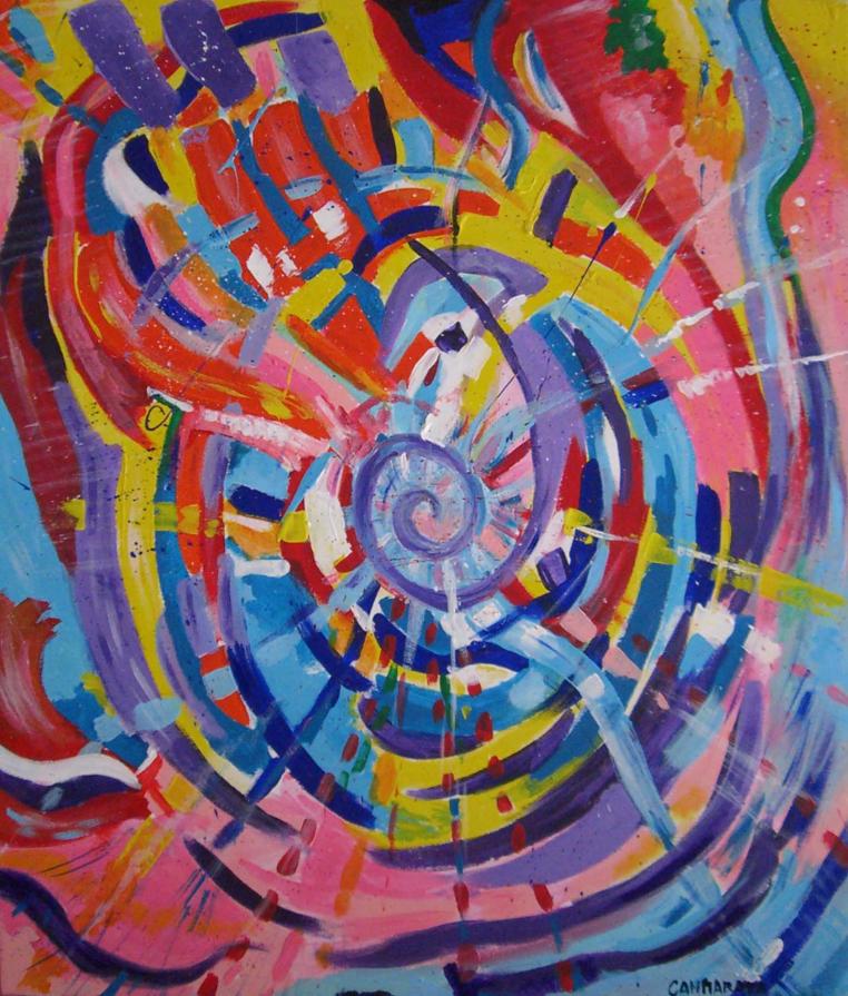 Pittura N. 8 "Nel vortice"