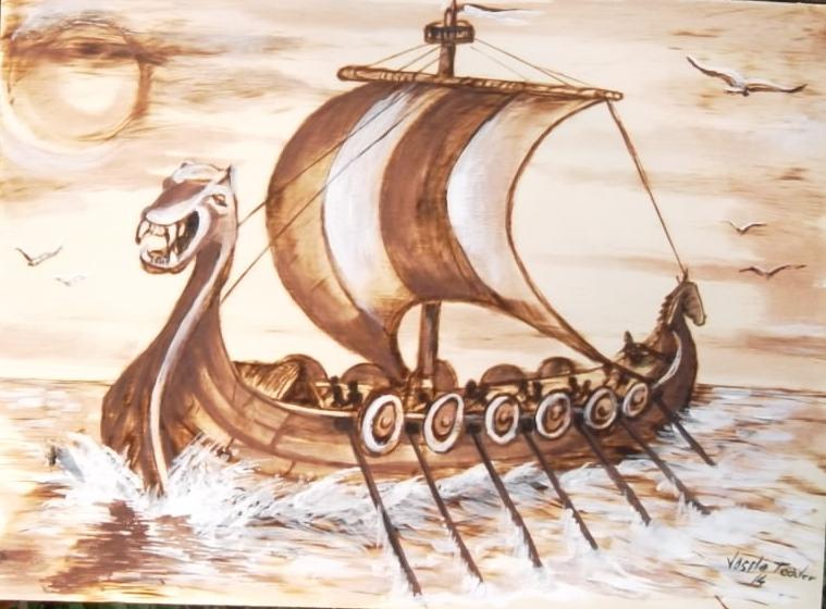 La barca vichinga