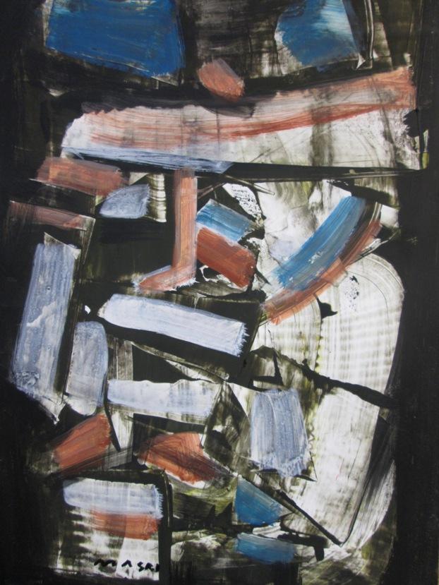 Masri (Libano) - Waiting for morning – olio su tavola legno – 40 x 50