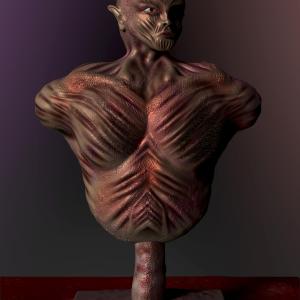 The Bust By Yacine BRINIS 2016 View 02