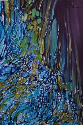 "Nocturnal Melancholy" close up