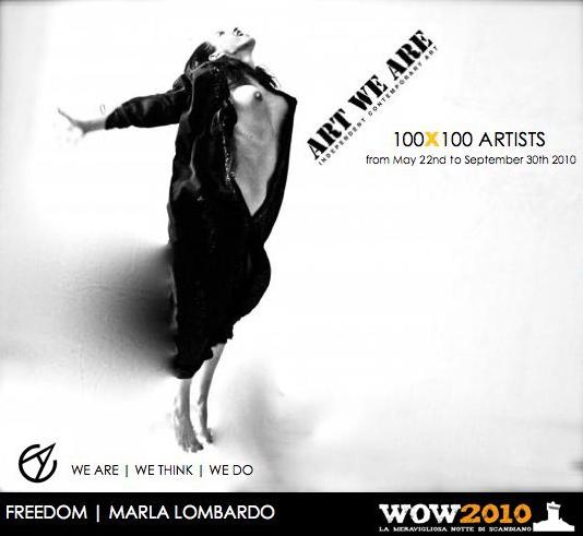 100X100 ARTISTS - LA NOTTE DELLE MERAVIGLIE A SCANDIANO