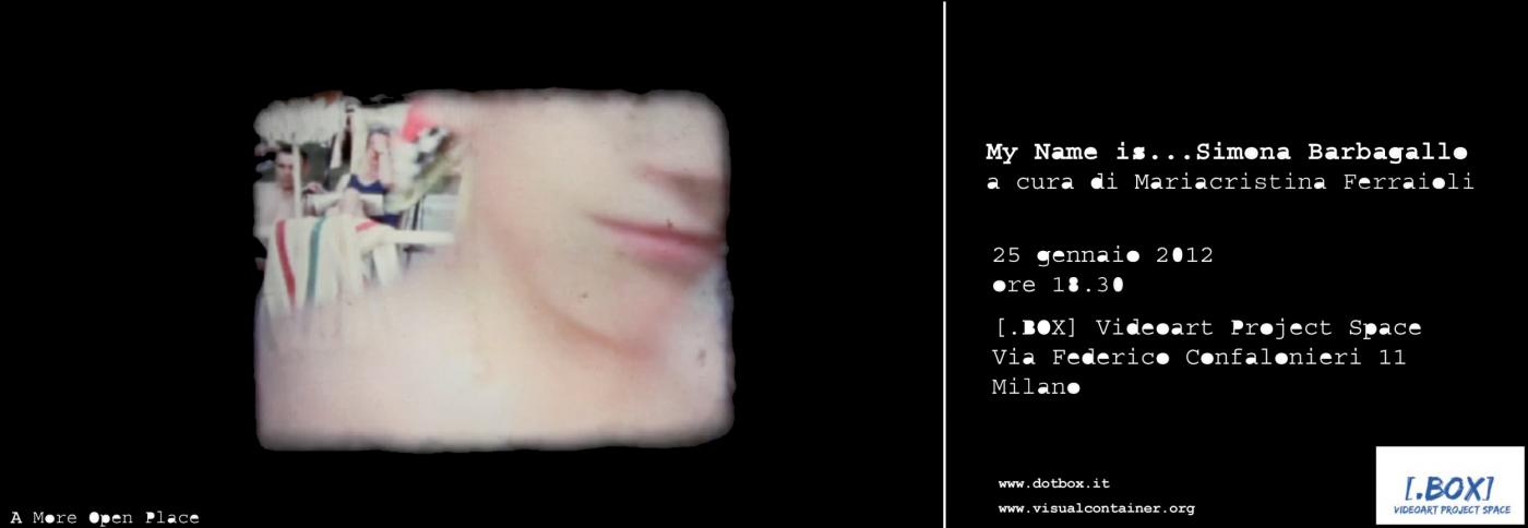 My name is...Simona Barbagallo