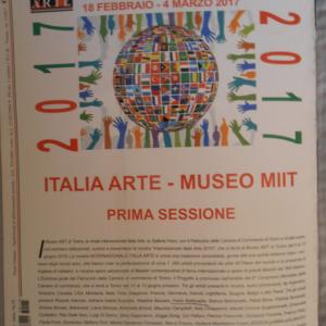 Periodico "Italia Arte" il meglio dell'arte internazionale e del made in italy (Torino)  fondato e diretto dal Dott. Guido Folco