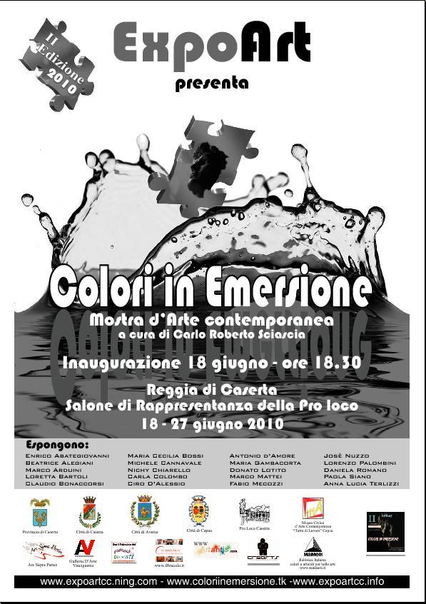 Colori in emersione II edizione 2009|2010 Colori in emersione II edizione 2009|2010