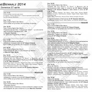 FIRST TERNATIONAL BIENNIAL OF BENEVENTO