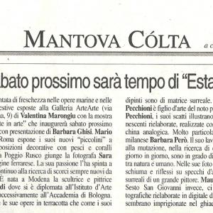 ESTATE IN ARTE alla Galleria ArteArte di Mantova