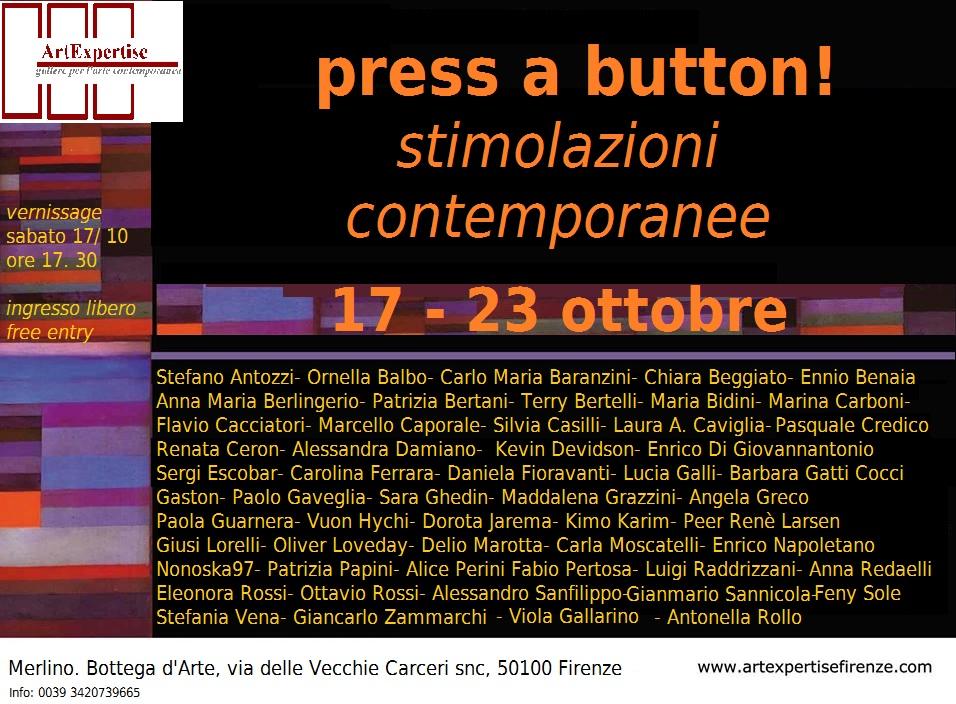 Press a button! Stimolazioni contemporanee - Merlino bottega d'arte