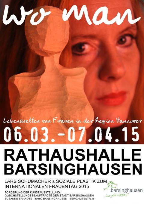 wo man - Social sculpture for the International Women's Day wo man - Social sculpture for the International Women's Day