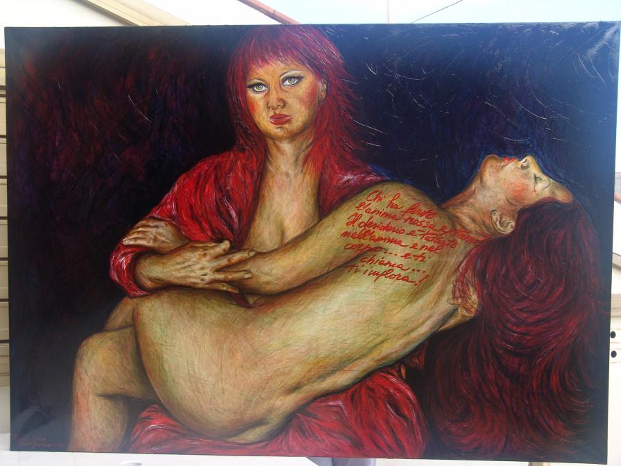 Pietà per rosarossa