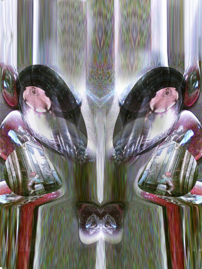 la mia amica con  occhiali.