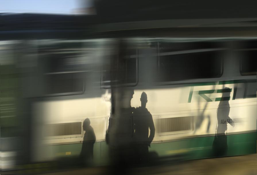 Stazione di Brescia 13,57.  si parte
