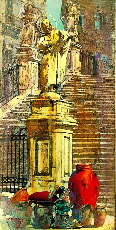 Scalinata monumentale / Modica / Duomo di San Pietro  