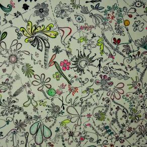 astratto tecno-floreale