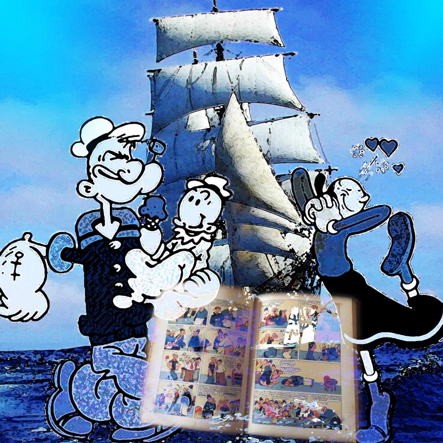 BRACCIO DI FERRO, LA STORIA DI UN MARINAIO SUPEREROE...!!!