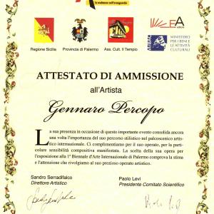 1° Biennale Internazionale d'Arte di Palermo 1° Biennale Internazionale d'Arte di Palermo