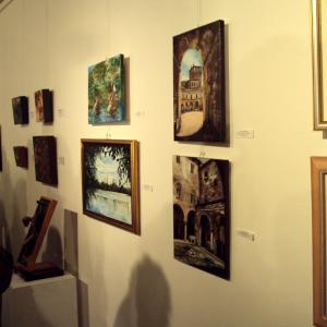 MA QUANTA GENTE C'ERA A QUEST'EVENTO! Regal-Arte 12 artisti in mostra a Mantova.