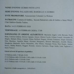 Maristella Angeli, will participate in "With Love", Gubbio (PG) Maristella Angeli, will participate in "With Love", Gubbio (PG)
