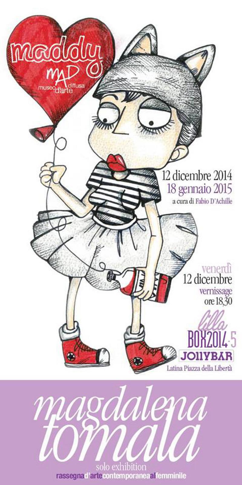 MAD Lillabox:  Maddy – Magdalena Tomala Solo exhibition