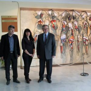 Kavala 2013 - Donation Ceremony of the work "Insieme" (together) at Peripheral unit of Kavala (East Macedonia and Thrace)