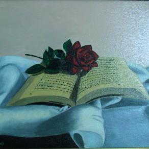 Carmela Luscari – Libro con rosa