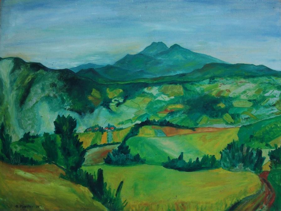 MONTE VENTASSO (OLIO SU TELA - 1969)