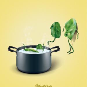 LA CARNEFICINA VEGETARIANA - SPINACI