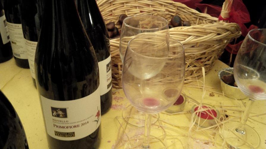 Interviste per la Festa de Vino Novello e del Beaujolais Nouveau al Grenoble, Napoli
