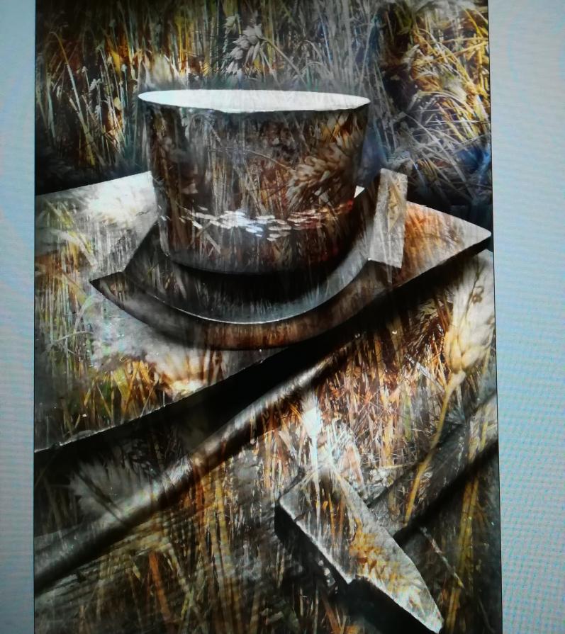 Poteva nascere ferro. Invece frumento é stessa forza. 