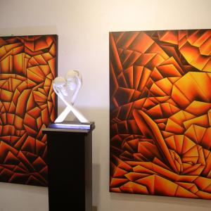 DOPPIO VERNISSAGE A CORTE ISOLANI (BOLOGNA)