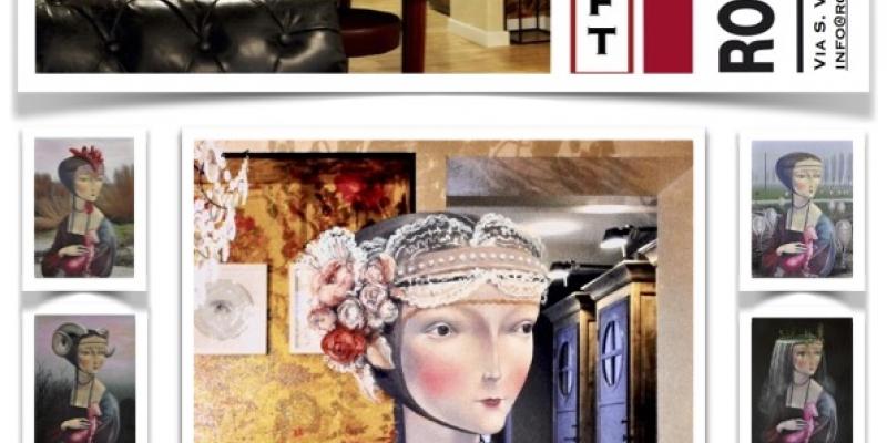 DAMA CON ERMELLINO SINTETICO. RITORNO A MILANO DAMA CON ERMELLINO SINTETICO. RITORNO A MILANO