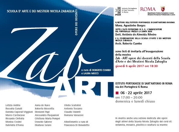 ZABART 3° edizione a cura di Roberto Cumbo e Laura Mocci ZABART 3° edizione a cura di Roberto Cumbo e Laura Mocci