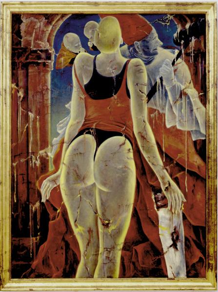 Virtual Inqusition/Woman with Saw, 2000