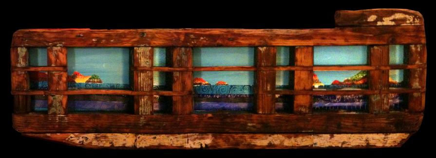 Il Mare dall’alloggio dell’Ammiraglio....