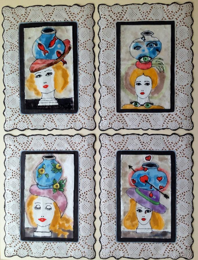 "Servizio da quattro"(piatti fondi)