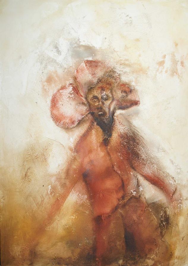 "Blütezeit" acrylic on canvas