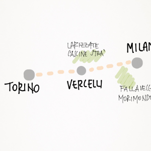 Croquis territorio legato alla Ca' Granda, Milano Croquis territorio legato alla Ca' Granda, Milano