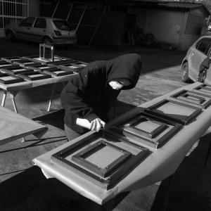 preparazione cornici