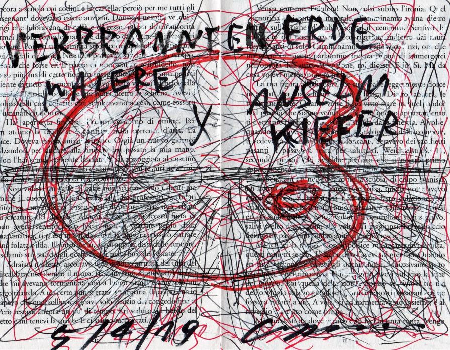 VERBRANNTEN ERDE MALEREI