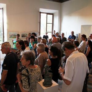 EFFETTO ACQUA, ACQUERELLI E SCULTURE A PALAZZO DUCALE