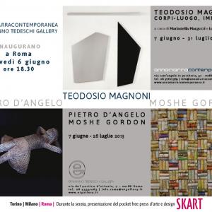 COLLECTIVE EXHIBITION:   MOSHE GORDON & PIETRO D’ANGELO