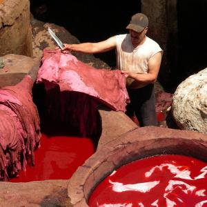 Marocco, Terre rosse, ocra, gialle