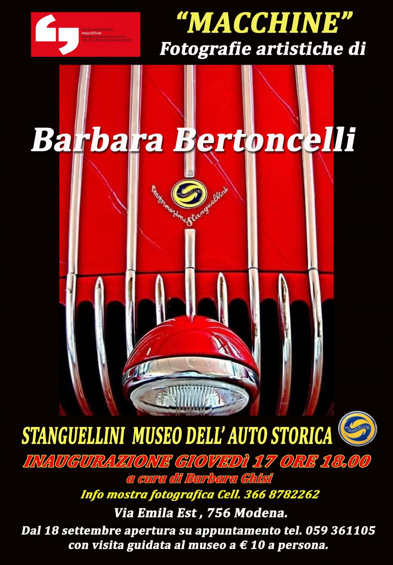 FOTO-MACCHINE X FESTIVALFILOSOFIA di Barbara Bertoncelli