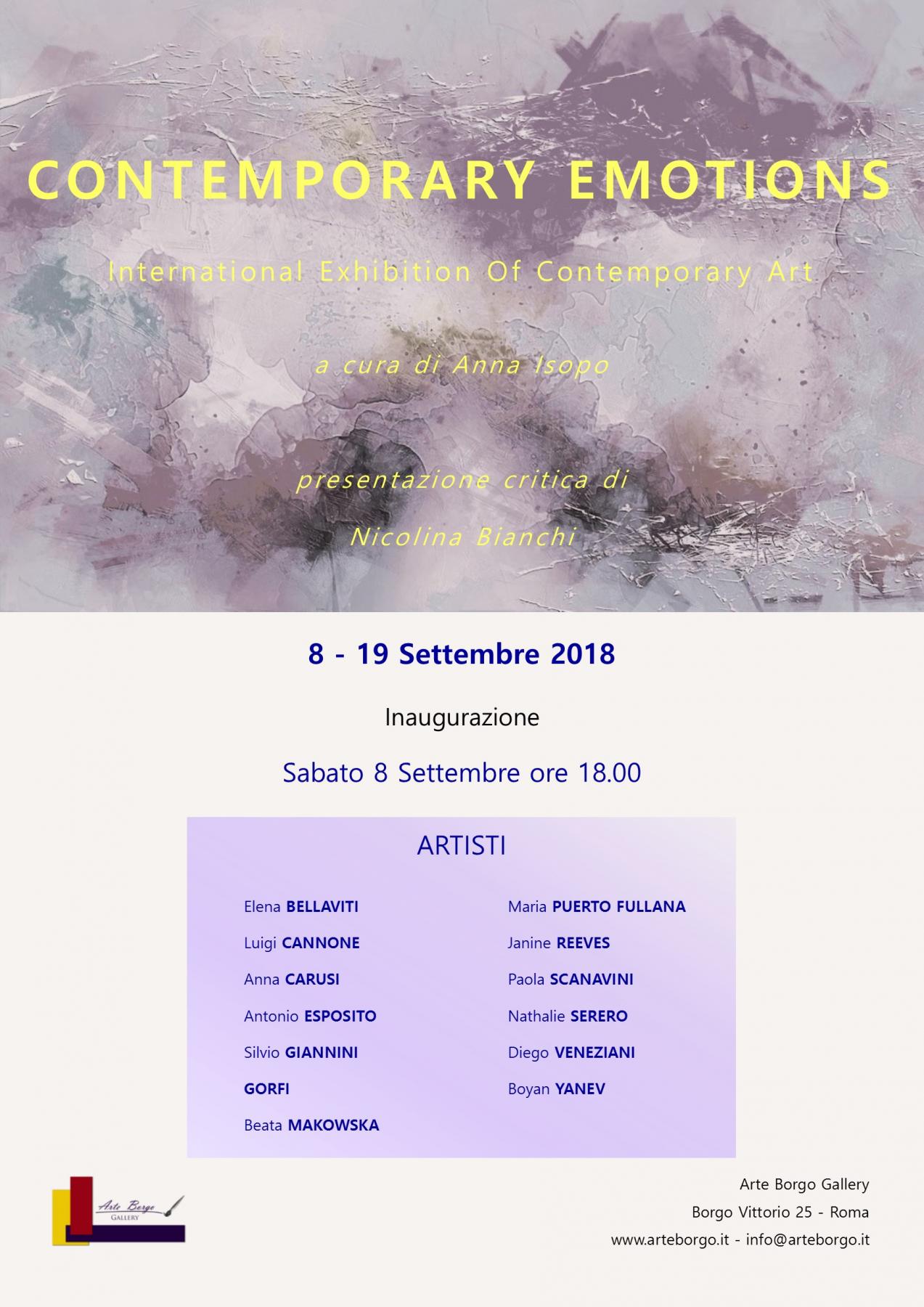 CONTEMPORARY EMOTIONS